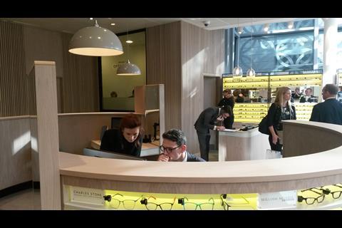 John Lewis optician Stratford